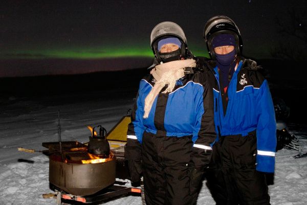 🛷 Day 4: Snowmobile Safari + Aurora Hunt